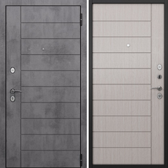 H1 HOME ECO PP Черный муар металлик E-136 Бетон тёмный/Е-136 Бьянко ларче 860*2050 R