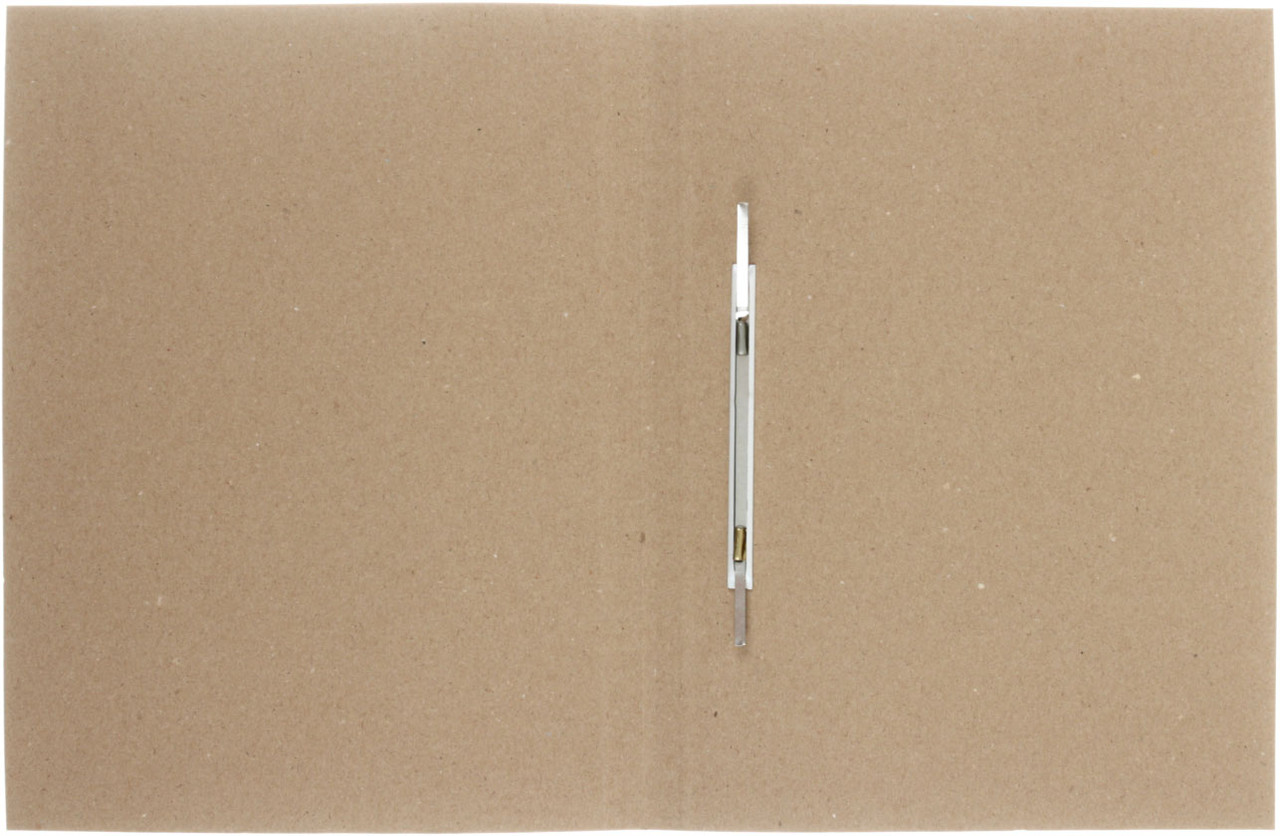 Папка картонная «Дело» со скоросшивателем А4, ширина корешка 30 мм, плотность 460 г/м2, немелованная, белая
