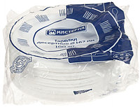 Тарелки одноразовые десертные «Мистерия» диаметр 16,7 см, 100 шт., белые