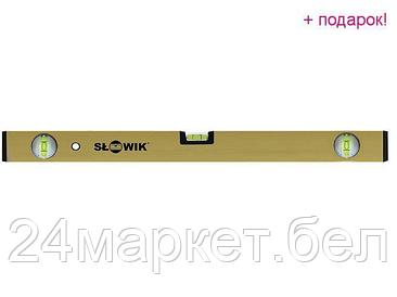 SLOWIK Польша Уровень 1500 мм 3 глаз. брусковый, золото P31 SLOWIK (быт.) (580 гр/м 0.50 мм/м)