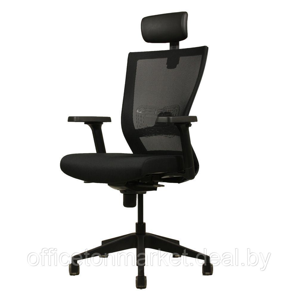 Кресло для руководителя "Art line", ткань, пластик, черный - фото 2 - id-p215353829