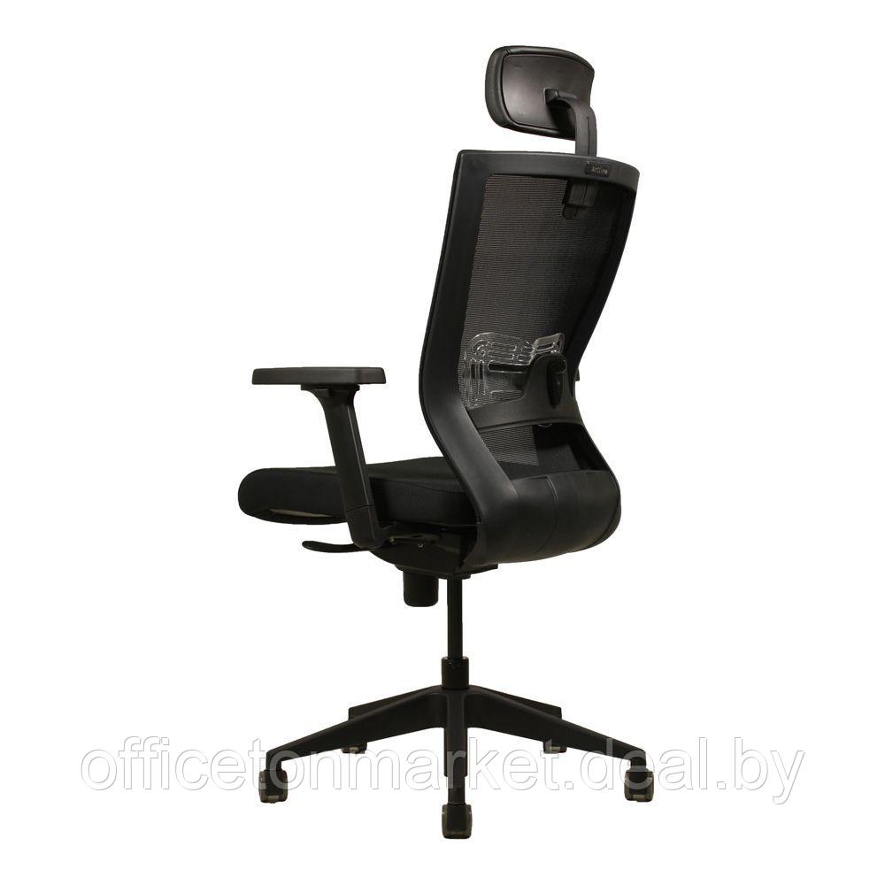 Кресло для руководителя "Art line", ткань, пластик, черный - фото 3 - id-p215353829