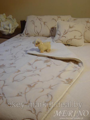 Шерстяное одеяло с открытым ворсом Verona . Размер 200x200cм, фото 3