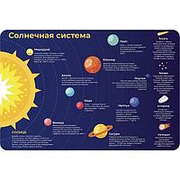 Настольн.покрытие 640*430мм арт НПД-3 для лепки СОЛНЕЧНАЯ СИСТЕМА