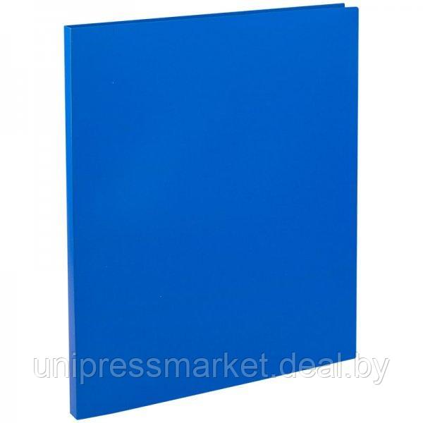 Папка с ЗАЖИМОМ 14мм, 450мкм, синяя OfficeSpace FC2_308 - фото 1 - id-p199831819