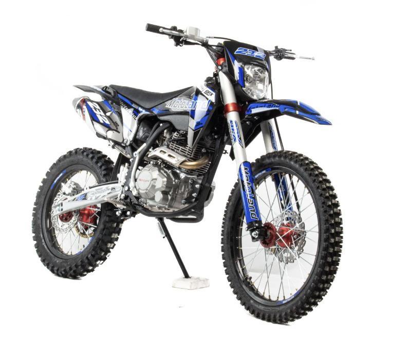 Мотоцикл Кросс Motoland XT300 HS (172FMM) (BB-300cc) синий - фото 2 - id-p215357279