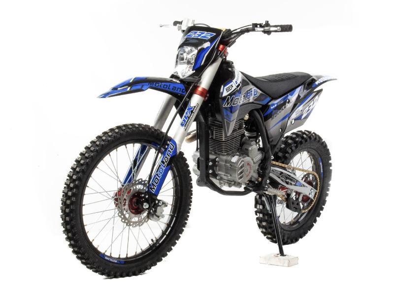 Мотоцикл Кросс Motoland XT300 HS (172FMM) (BB-300cc) синий - фото 4 - id-p215357279