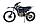 Мотоцикл Кросс Motoland XT300 HS (172FMM) (BB-300cc) синий, фото 5