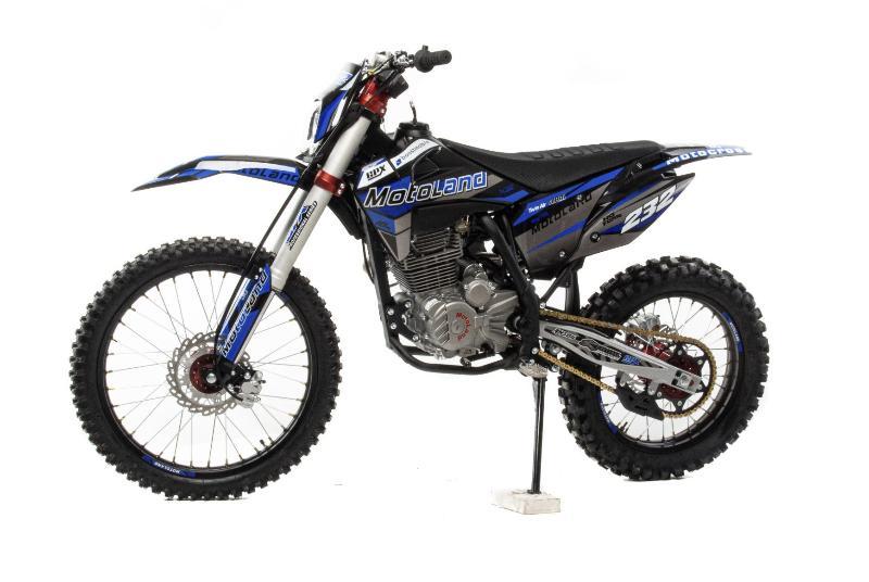 Мотоцикл Кросс Motoland XT300 HS (172FMM) (BB-300cc) синий - фото 5 - id-p215357279