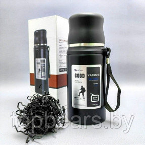 Термос вакуумный 600 мл. Vacuum Cup из нержавеющей стали, чашка, клапан - фото 1 - id-p215357870
