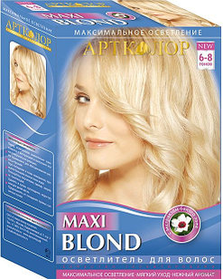 СТИМУЛ Средство для осветления волос АРТКОЛОР MAXI BLOND 30 г + 75мл