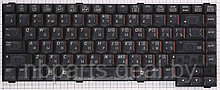 Клавиатура для ноутбука Toshiba Satellite M18, M19, чёрная, RU