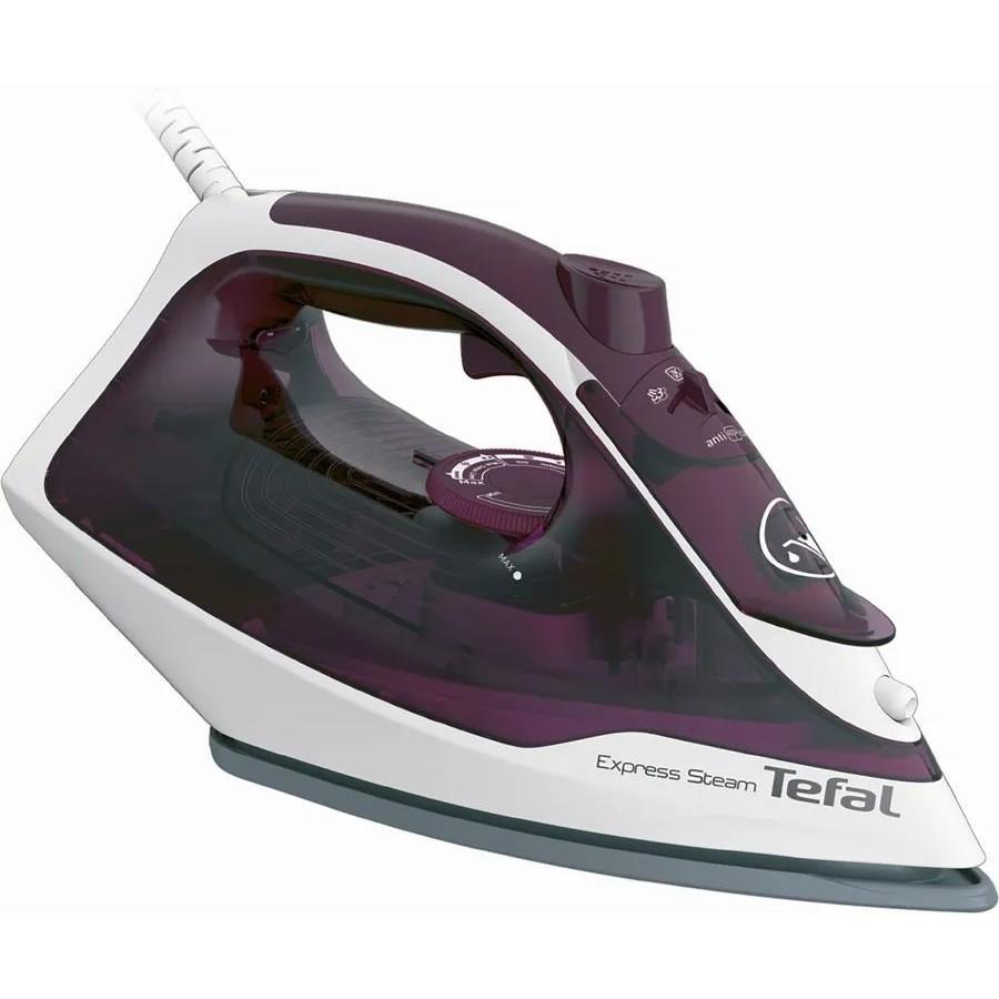 TEFAL FV2835E0 Утюг, 2400Вт, 160г, белый/сиреневый - фото 1 - id-p215358638