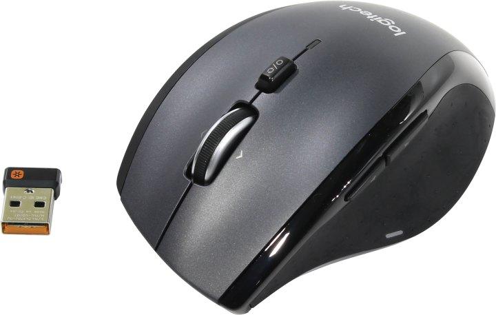 Манипулятор Logitech M705 Marathon Wireless Mouse (RTL) 6btn+Roll 910-001949 - фото 1 - id-p211090726