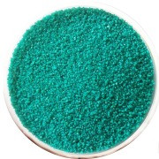 Песок цветной 0,4 мм (кварцевый) бирюзовый  1 кг