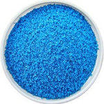 Песок цветной 0,4 мм (кварцевый) голубой  1 кг