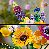 LEGO ICONS 10313, букет из полевых цветов, фото 5