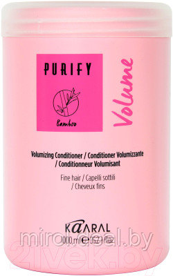 Кондиционер для волос Kaaral Purify Volume для объема - фото 1 - id-p215368187