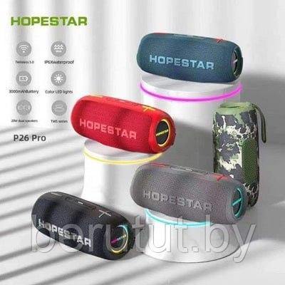 Колонка портативная музыкальная Bluetooth HOPESTAR P26 Pro - фото 7 - id-p215369194