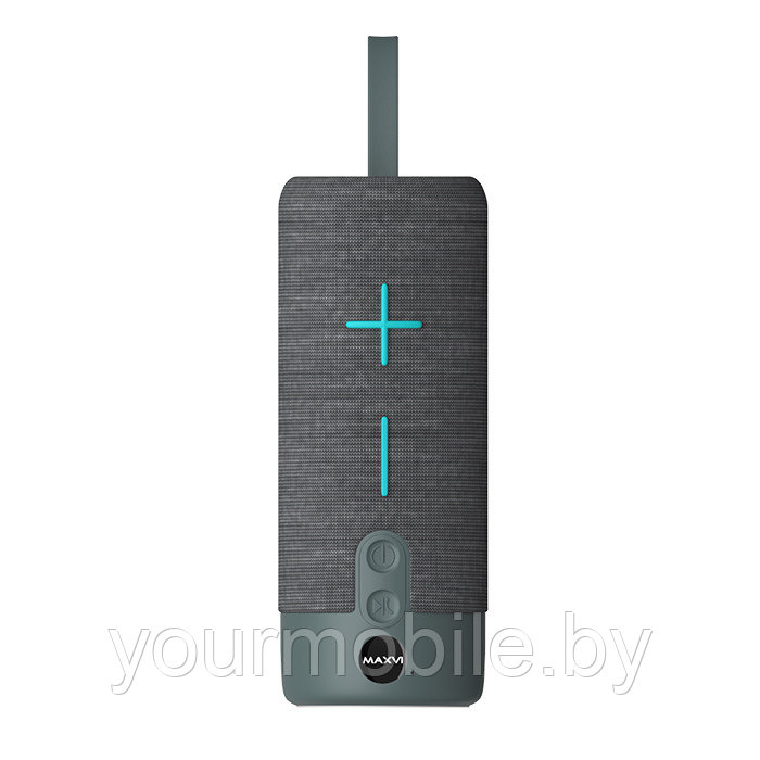 Портативная Bluetooth колонка Maxvi PS-02 Серый - фото 1 - id-p215369811
