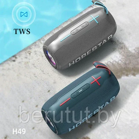 Колонка портативная музыкальная Bluetooth HOPESTAR H49 - фото 6 - id-p215369786