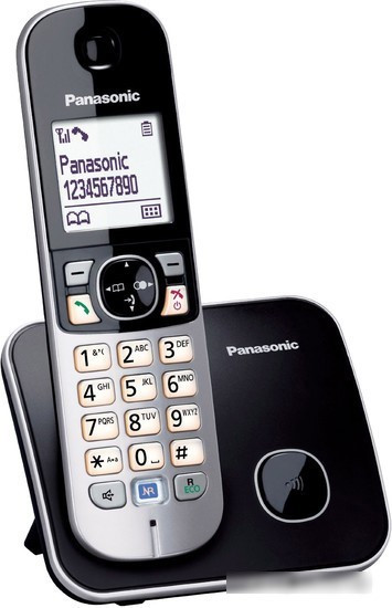 Радиотелефон Panasonic KX-TG6811RUB - фото 4 - id-p215372487