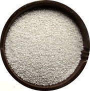 Песок цветной 0,4 мм (кварцевый) белый  1 кг