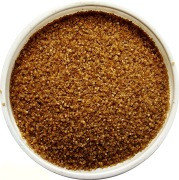 Песок цветной 0,4 мм (кварцевый) светло-коричневый  1 кг, фото 1