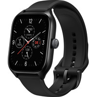 Умные часы Amazfit GTS 4 (черный, с черным ремешком из фторэластомера) - фото 1 - id-p215373662