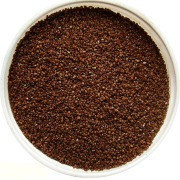 Песок цветной 0,4 мм (кварцевый) коричневый  1 кг, фото 1