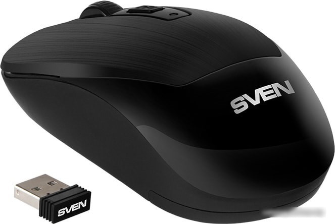 Мышь SVEN RX-380W (черный) - фото 3 - id-p215379467