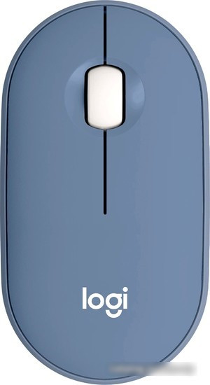 Мышь Logitech M350 Pebble (темно-синий) - фото 1 - id-p215379511