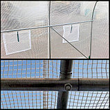 Теплица из Полиэтиленовой сетчатой ткани TRIO. Длина 6 метров., фото 3