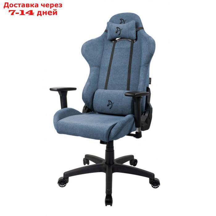 Кресло игровое Arozzi Torretta Soft Fabric - Blue - фото 2 - id-p215357835