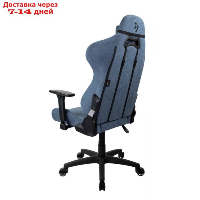 Кресло игровое Arozzi Torretta Soft Fabric - Blue - фото 4 - id-p215357835