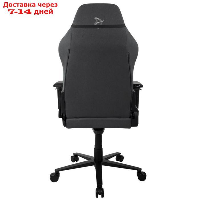 Кресло игровое Arozzi Primo Woven Fabric - Black - Grey logo - фото 5 - id-p215361628