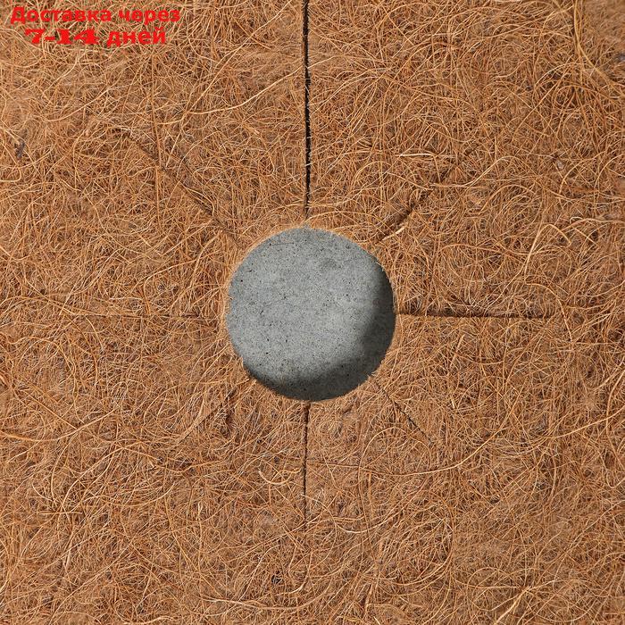Круг приствольный, d = 0,4 м, из кокосового полотна, набор 5 шт., "Мульчаграм" - фото 4 - id-p215358272