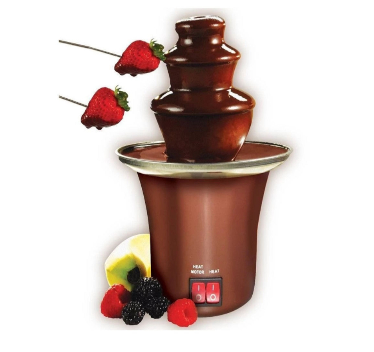 Шоколадный фонтан фондю Chocolate Fondue Fountain Mini - фото 6 - id-p215396720
