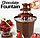 Шоколадный фонтан фондю Chocolate Fondue Fountain Mini, фото 8