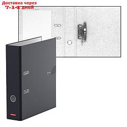 Папка-регистратор А4, ErichKrause Work Inside, 70 мм, собранный, ламинированный, картон 2 мм, черный