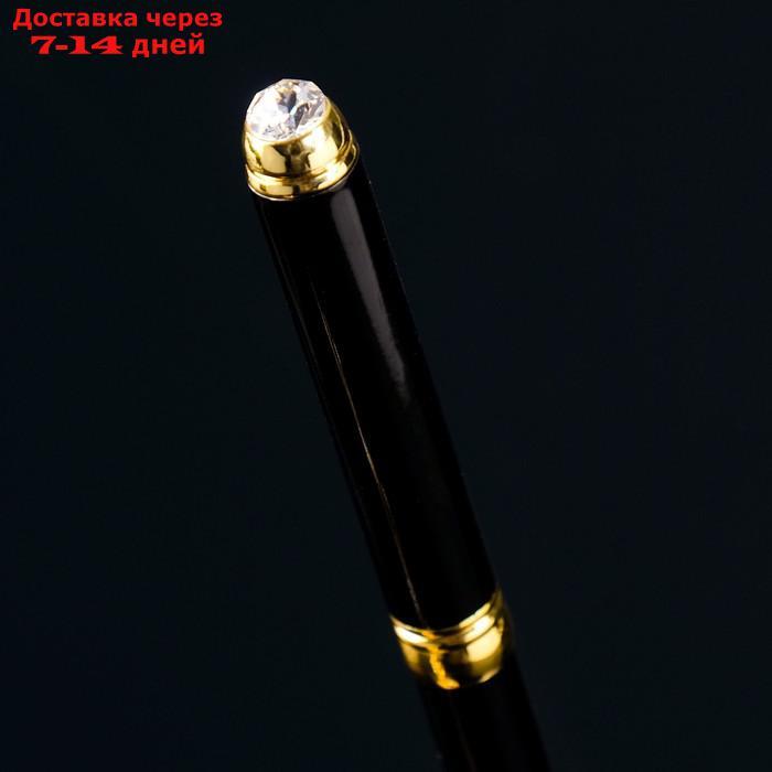 Ручка на подставке "Сова", 16×6×19 см, с кристаллами Сваровски - фото 4 - id-p215356965