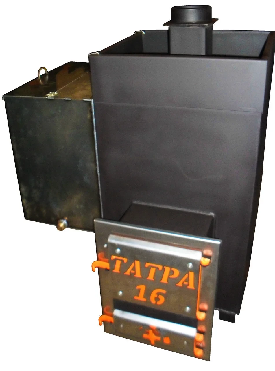 Печь для бани Татра 16 в комплекте с баком - фото 1 - id-p215398168