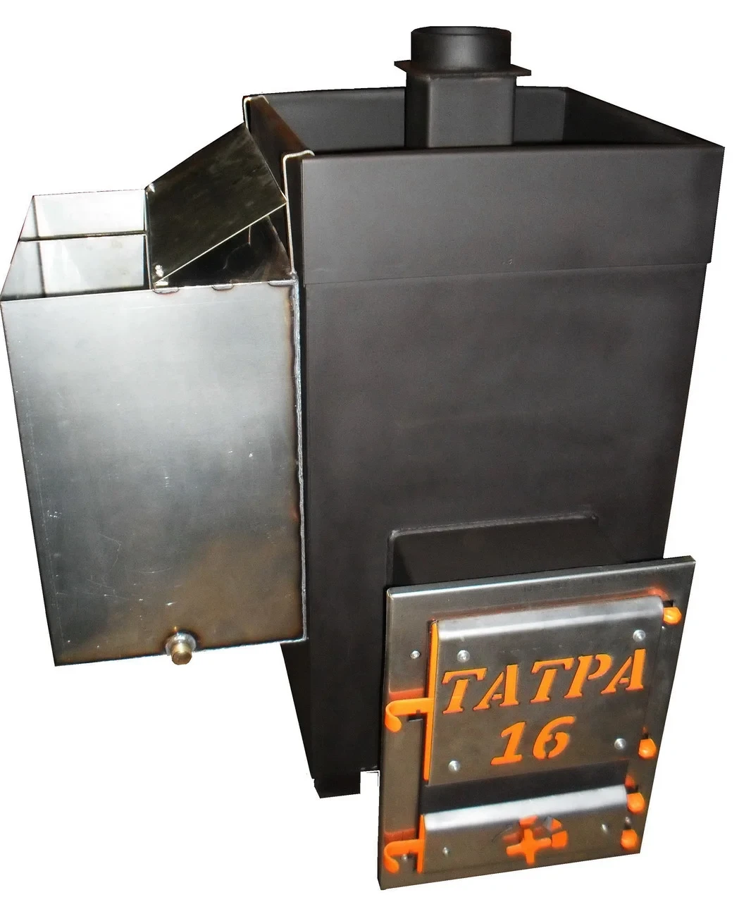 Печь для бани Татра 16 в комплекте с баком - фото 3 - id-p215398168