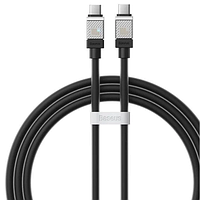 Кабель Baseus CoolPlay Series Fast Charging Cable Type-C to Type-C 100W 1m (CAKW000201) черный