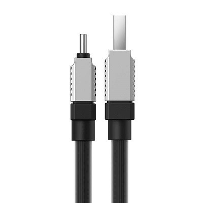 Кабель Baseus CoolPlay Series Fast Charging Cable USB to Type-C 100W 2m (CAKW000701) черный - фото 6 - id-p215398202