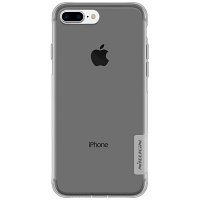 Силиконовый чехол Nillkin Nature TPU Case Grey для Apple iPhone 8 Plus