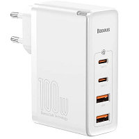 Сетевое зарядное устройство Baseus GaN2 Pro Quick Charger 2C+2U 100W (CCGAN2P-L02) белый