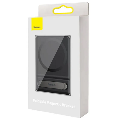 Складная подставка с магнитным держателем Baseus Foldable Magnetic Bracket (LUXZ010001) черный - фото 7 - id-p215398236