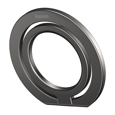 Кольцо с MagSafe для iPhone Baseus Halo Series Foldable Metal Ring (SUCH000013) серый - фото 1 - id-p215398237