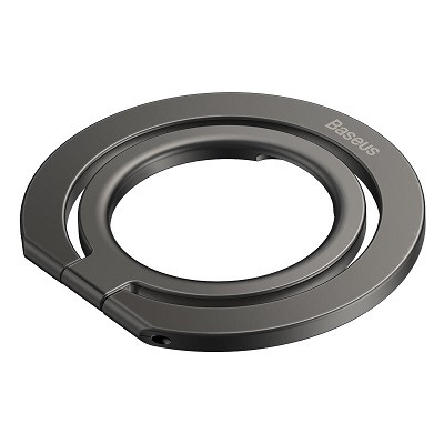 Кольцо с MagSafe для iPhone Baseus Halo Series Foldable Metal Ring (SUCH000013) серый - фото 3 - id-p215398237